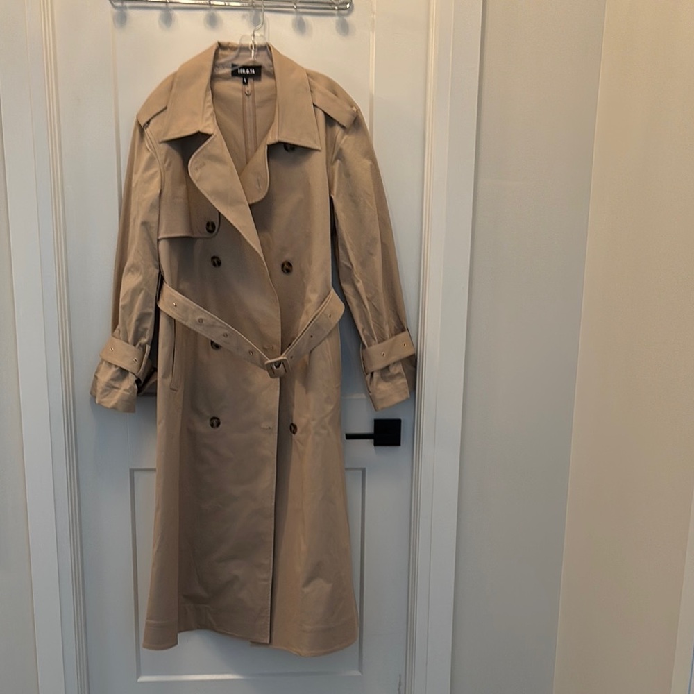 Classic Tan Trench Coat